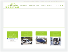 Tablet Screenshot of izadivan.com